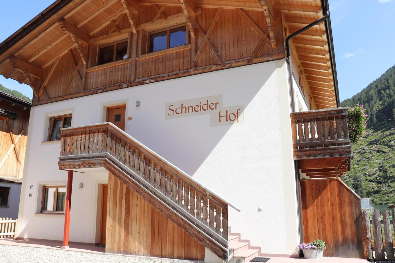 Schneiderhof Apartment Valdurna Exterior foto